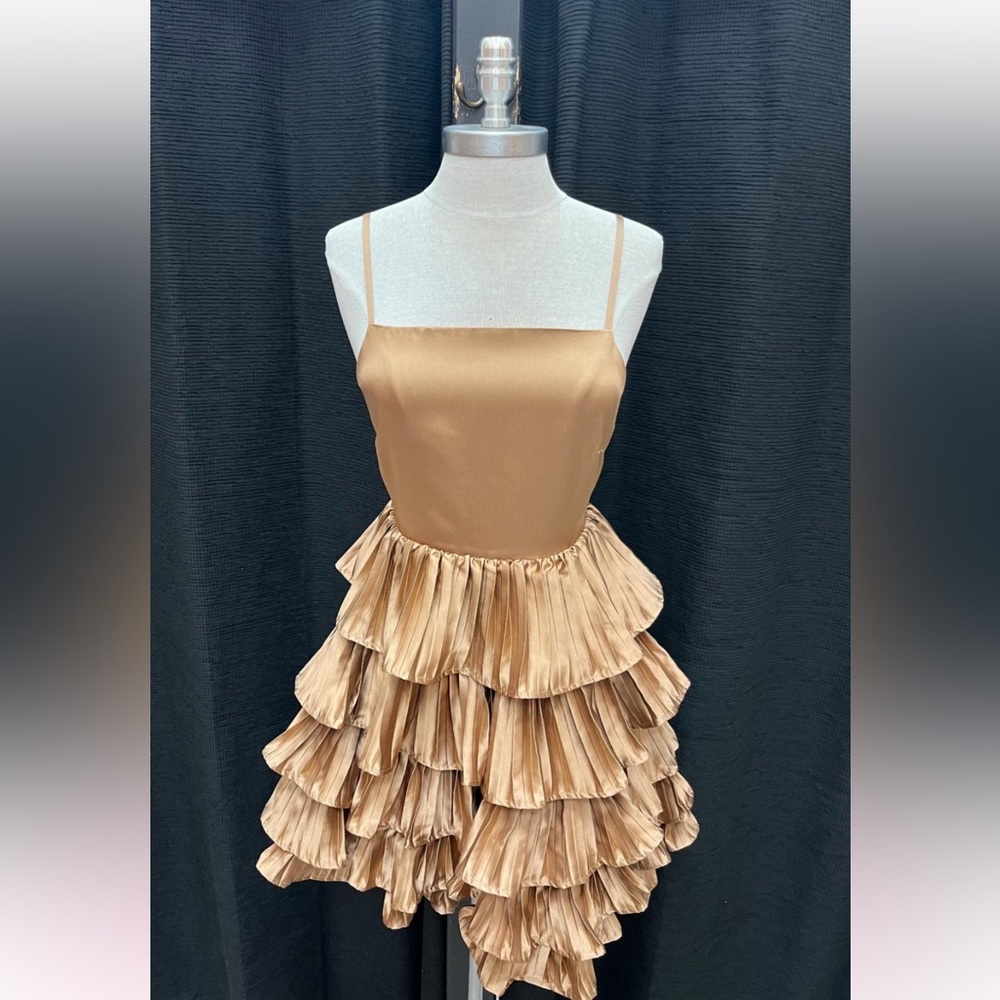 Tiered Mini Dress